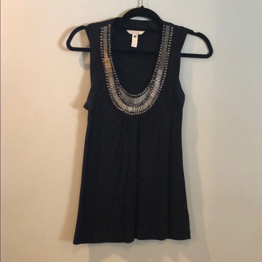 Sleeveless cotton top